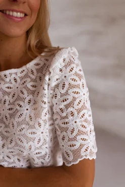 Outlet Blouse Sidy - blancheEasy Clothes Femme Chemisiers & Blouses