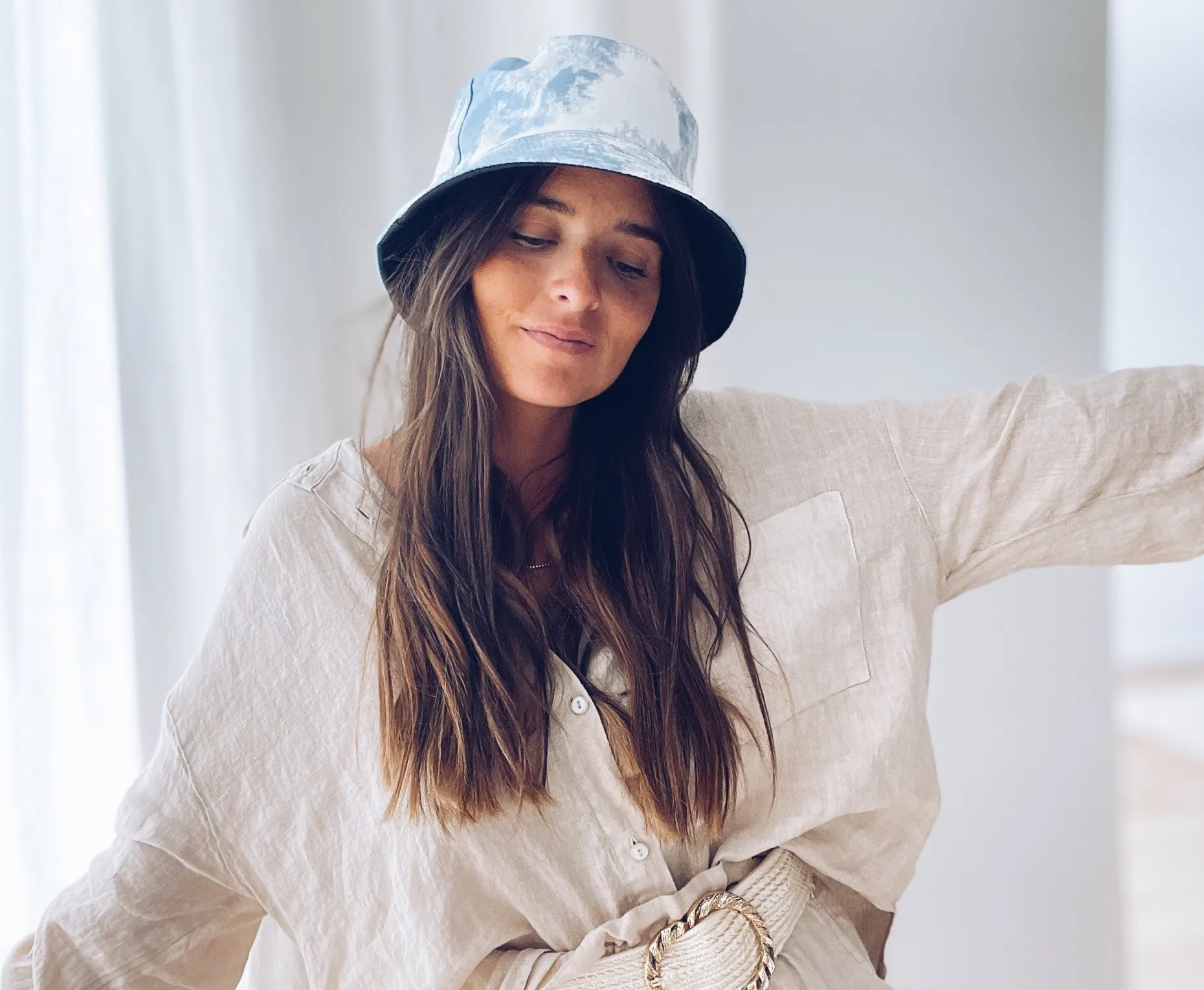 Cheap Bob Zazou - tie & dye bleuEasy Clothes Bonnets & Gants