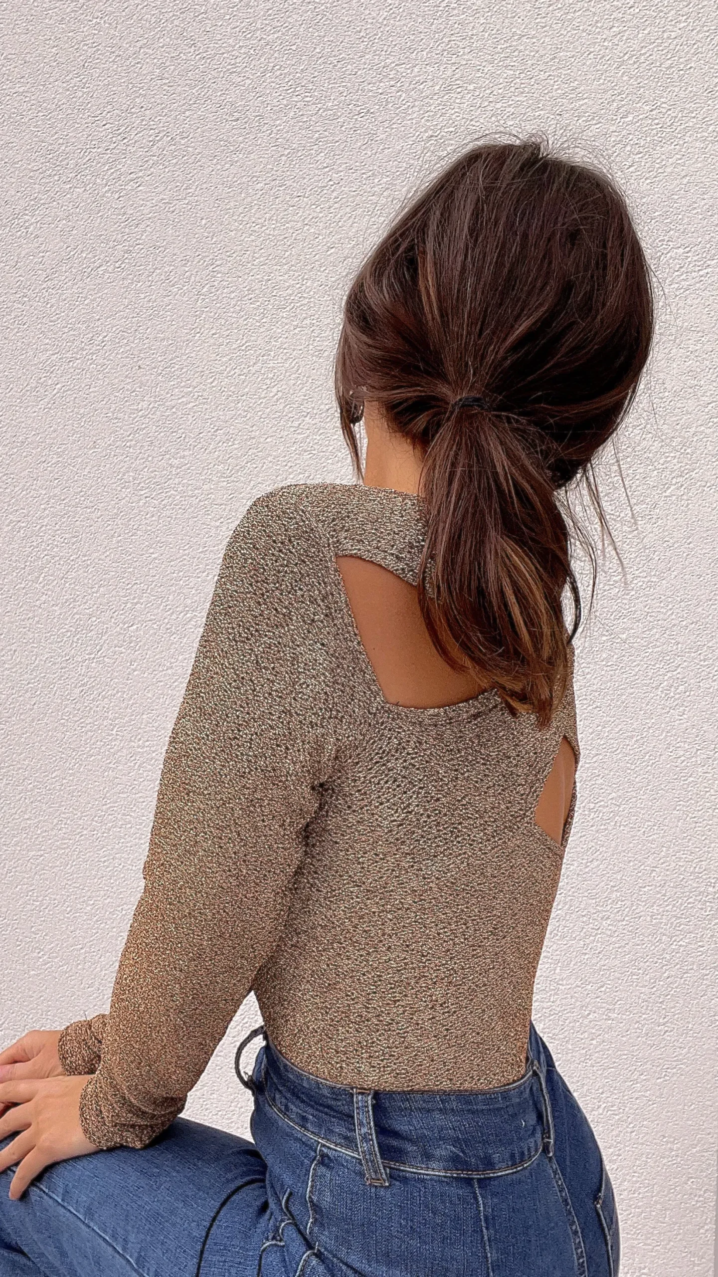 Store Body Lili CREATION - doré à paillettesEasy Clothes Femme Body & Lingerie