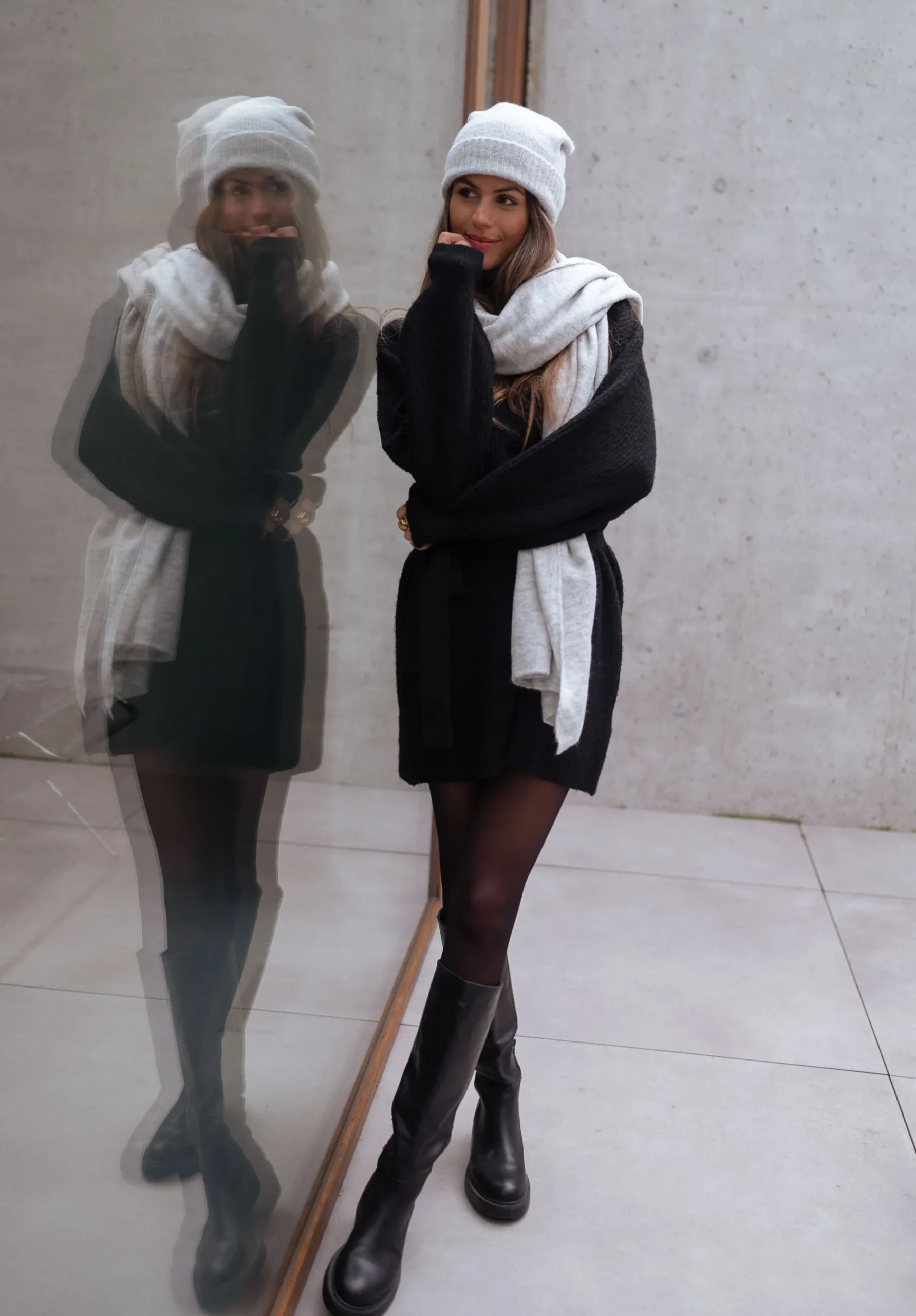 Cheap Bonnet Lyam - grisEasy Clothes Bonnets & Gants