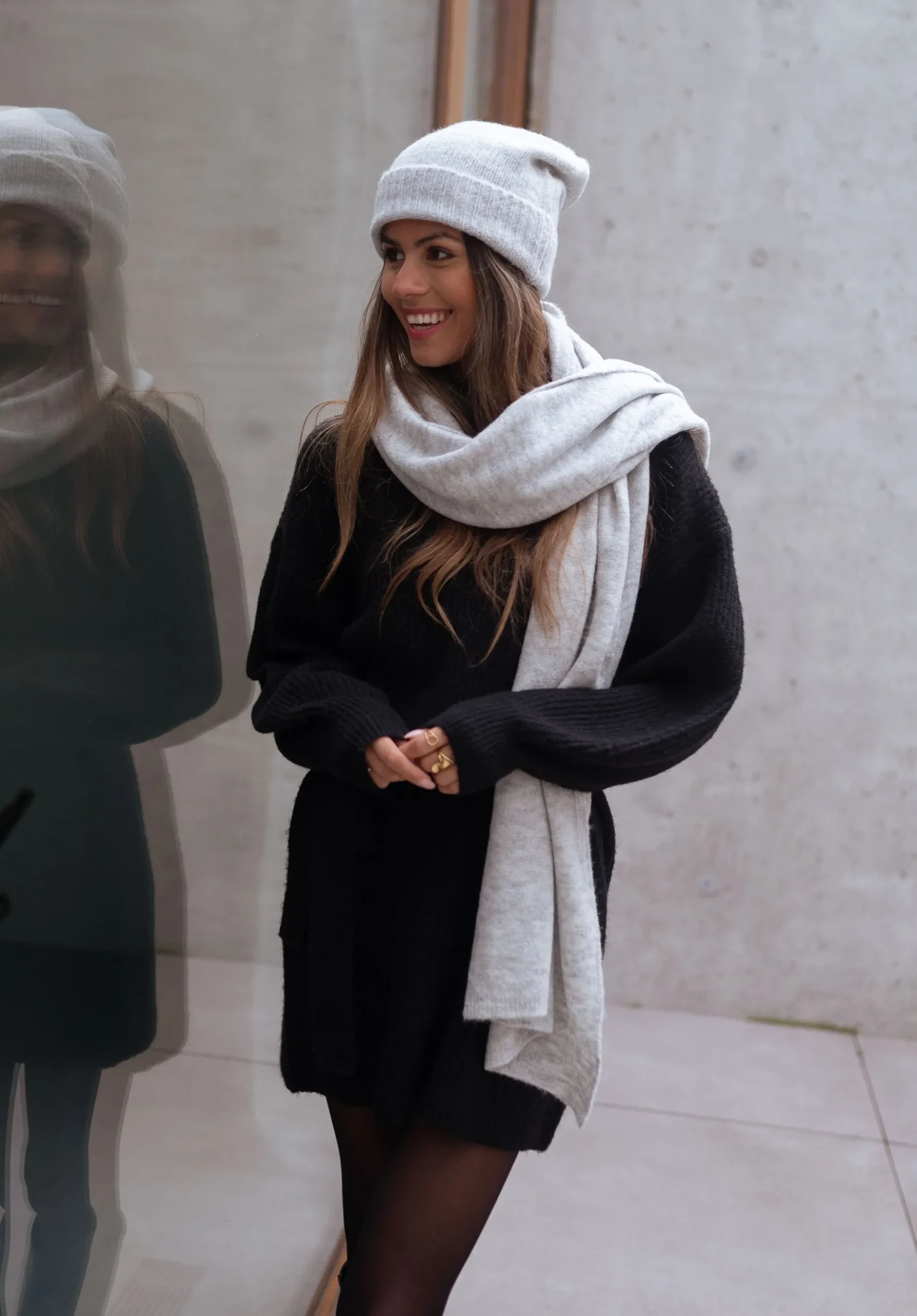 Cheap Bonnet Lyam - grisEasy Clothes Bonnets & Gants