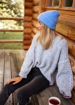 Online Bonnet Sama - Bleu - En Maille & DouxEasy Clothes Bonnets & Gants