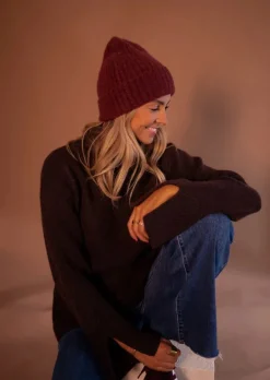 Best Bonnet Sama - Couleur Rouille - En MailleEasy Clothes Bonnets & Gants
