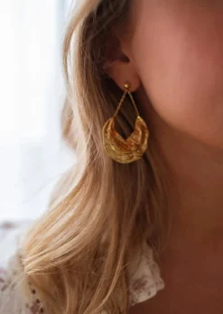 Hot Boucles d’Oreilles - Wym - DoréesEasy Clothes Boucles d'oreilles