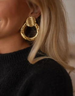 Shop Boucles d’oreilles Ajan - doréesEasy Clothes Boucles d'oreilles