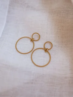 Store Boucles d’oreilles Beah - doréesEasy Clothes Boucles d'oreilles