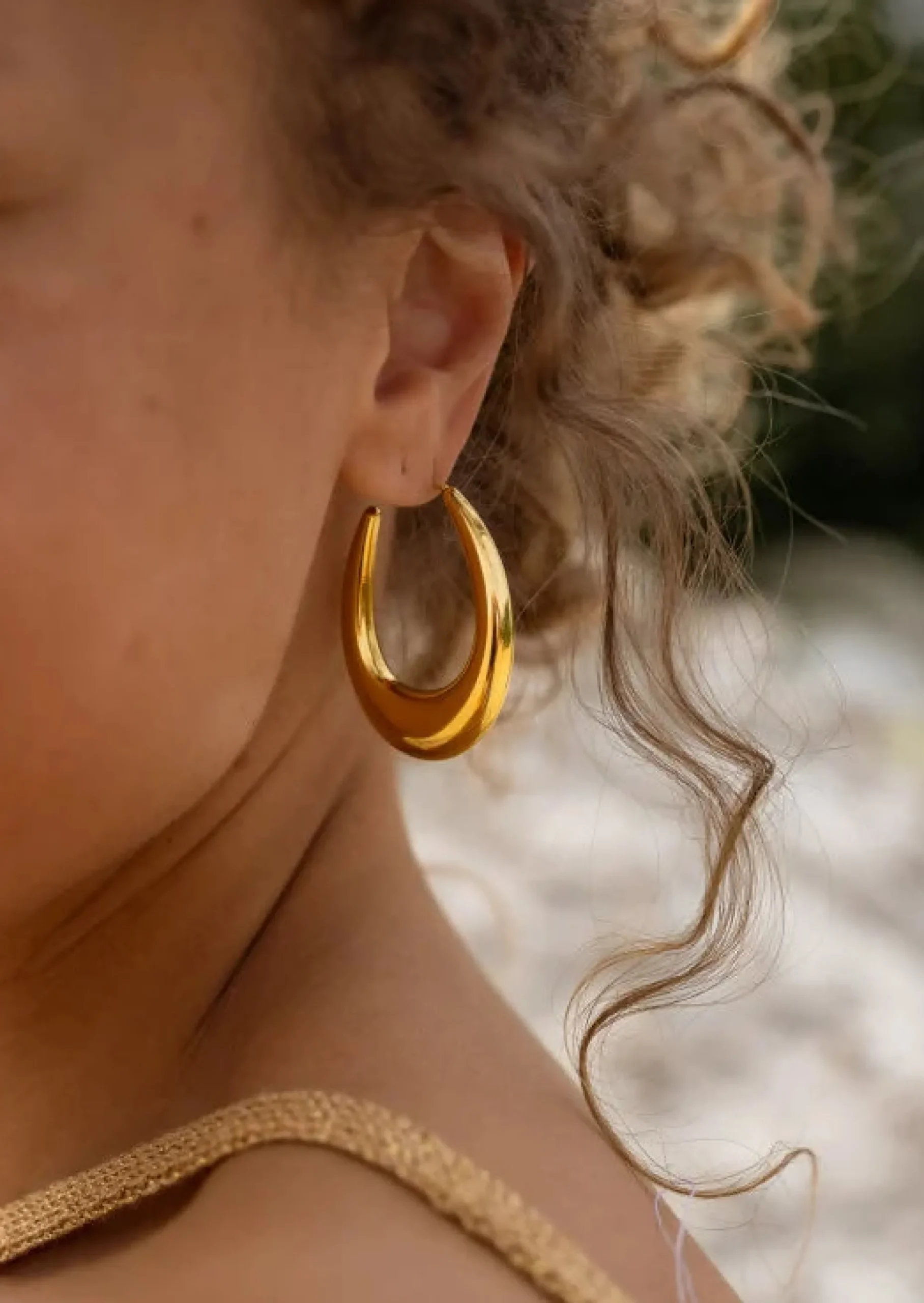 Store Boucles d’Oreilles Dorées - Lowik - Bijoux Easy Clothes Boucles d'oreilles