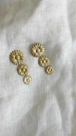 New Boucles d’oreilles Jemo - doréesEasy Clothes Boucles d'oreilles