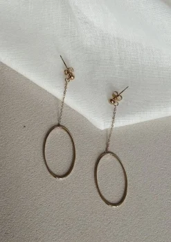 Online Boucles d’oreilles Jura dorées | Boucles d'oreilles habillées | Prêt-à-porter en ligne | Easy Clothes Boucles d'oreilles