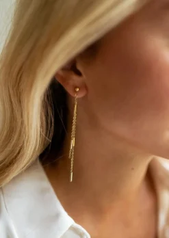 New Boucles d’oreilles Laryta dorées | Boucles d’oreilles pendantes | Prêt-à-porter en ligne | Easy Clothes Boucles d'oreilles