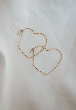 Clearance Boucles d’oreilles Lisbeth - doréesEasy Clothes Boucles d'oreilles