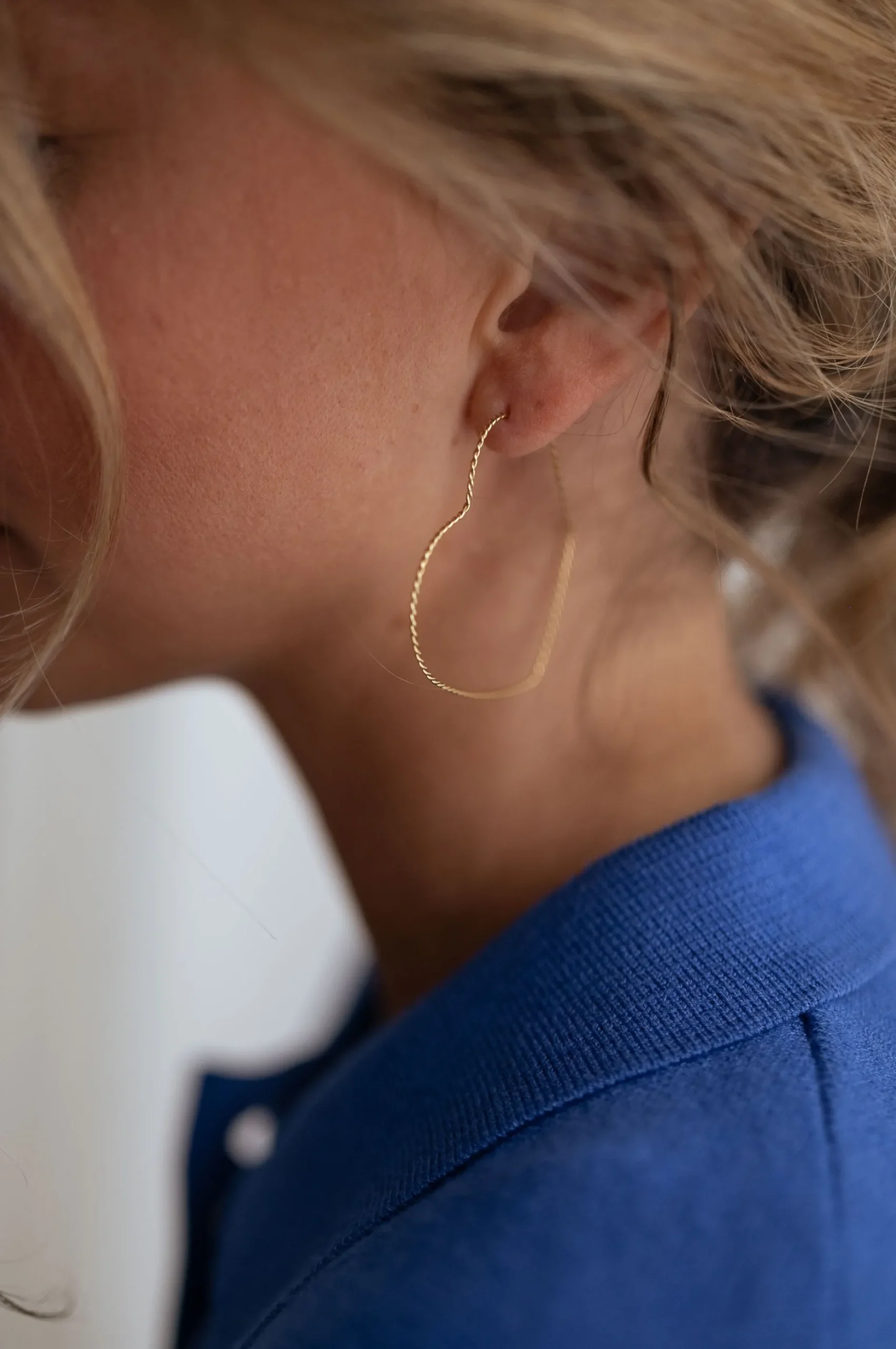 Clearance Boucles d’oreilles Lisbeth - doréesEasy Clothes Boucles d'oreilles