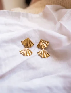 Flash Sale Boucles d’oreilles Lyes - doréesEasy Clothes Boucles d'oreilles