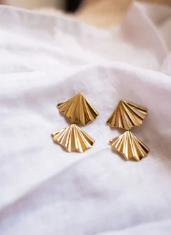Flash Sale Boucles d’oreilles Lyes - doréesEasy Clothes Boucles d'oreilles