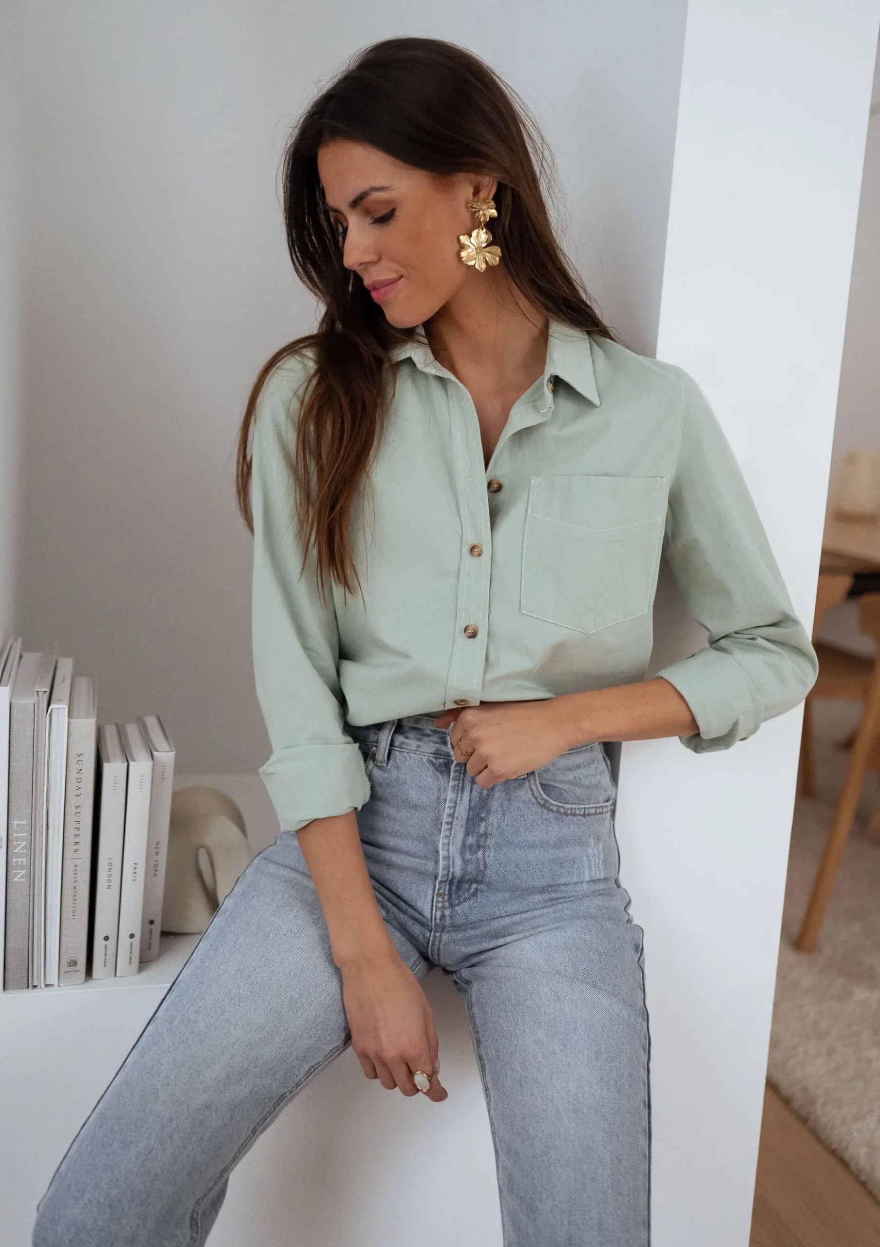 Clearance Boucles d’oreilles Marko - doréesEasy Clothes Boucles d'oreilles