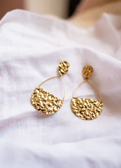Flash Sale Boucles d’oreilles Nisa - doréesEasy Clothes Boucles d'oreilles