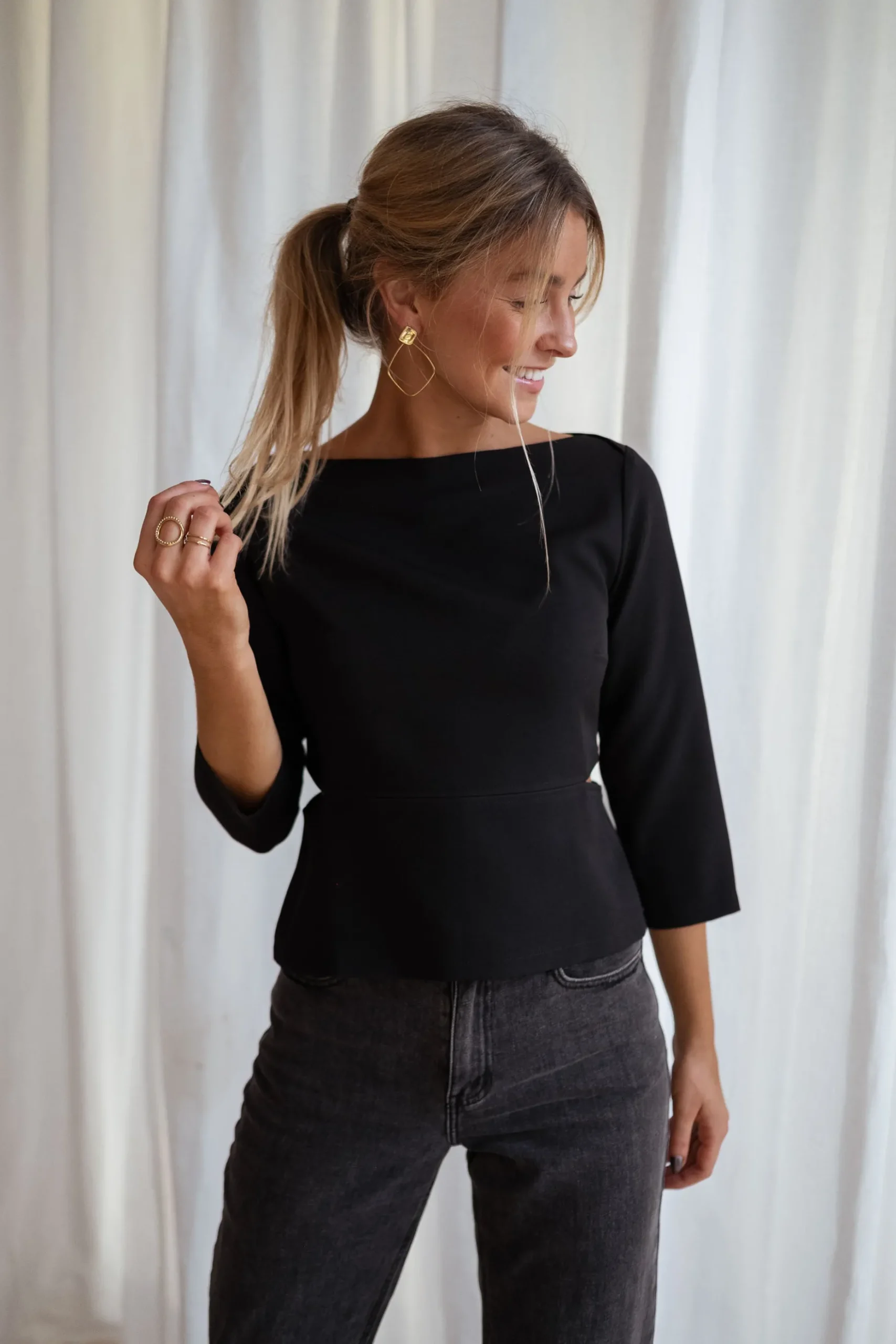 Best Boucles d’oreilles Saba - doréesEasy Clothes Boucles d'oreilles