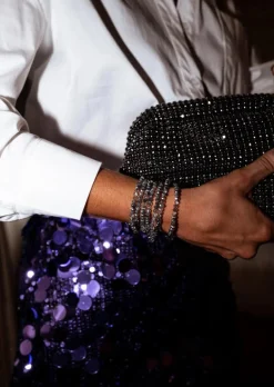 Best Bracelet Henno - Gris - Perles BrillantesEasy Clothes Bracelets