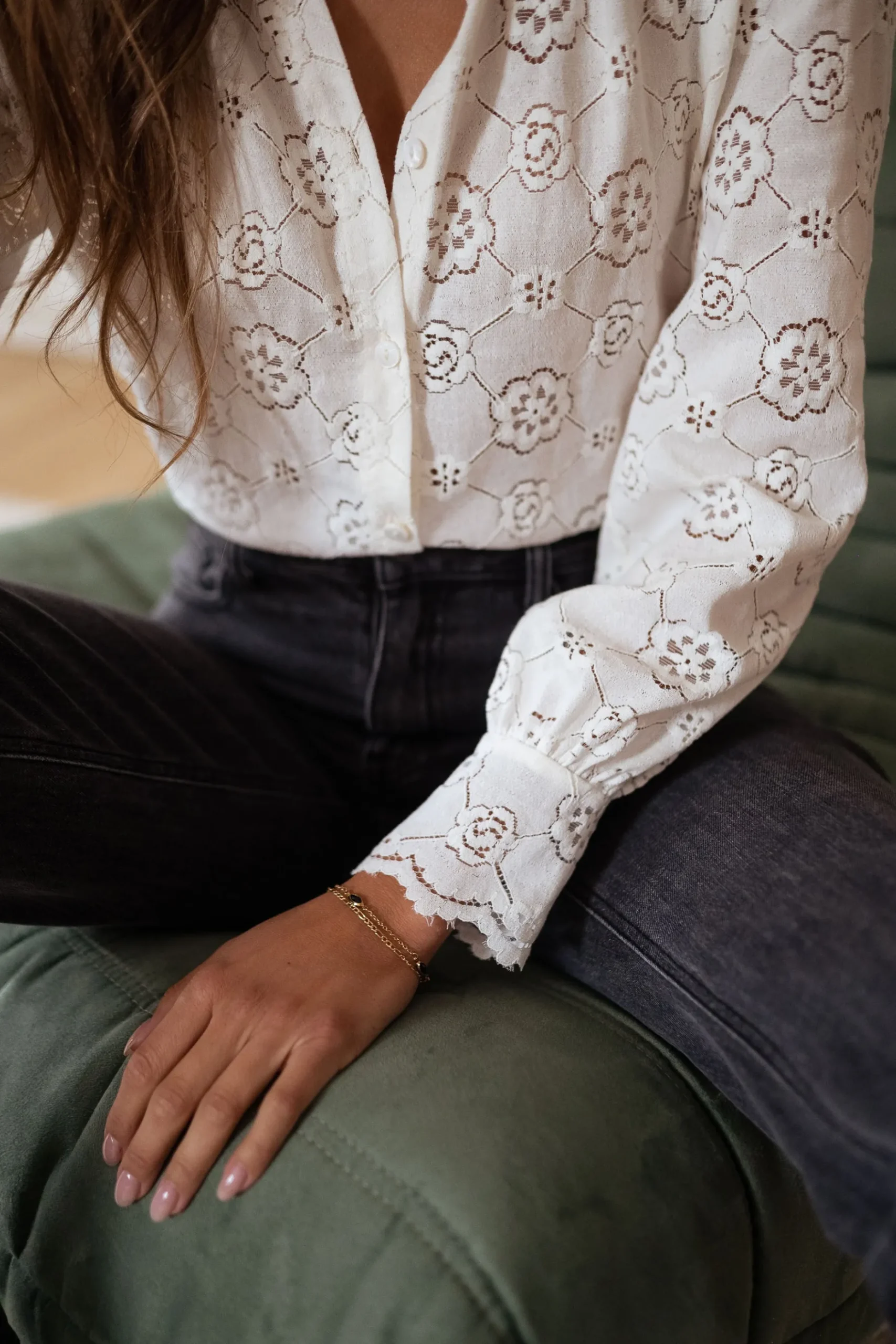 Fashion Bracelet Rali - doré et noirEasy Clothes Bracelets