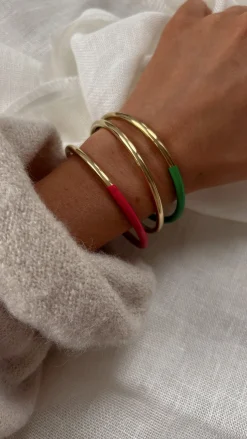 Shop Bracelet Vienne - doré et roseEasy Clothes Bracelets