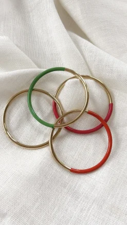 Shop Bracelet Vienne - doré et roseEasy Clothes Bracelets