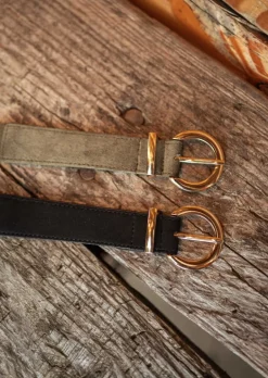 Cheap Ceinture Dany - Noire - Ajustable - Boucle DoréeEasy Clothes Ceintures