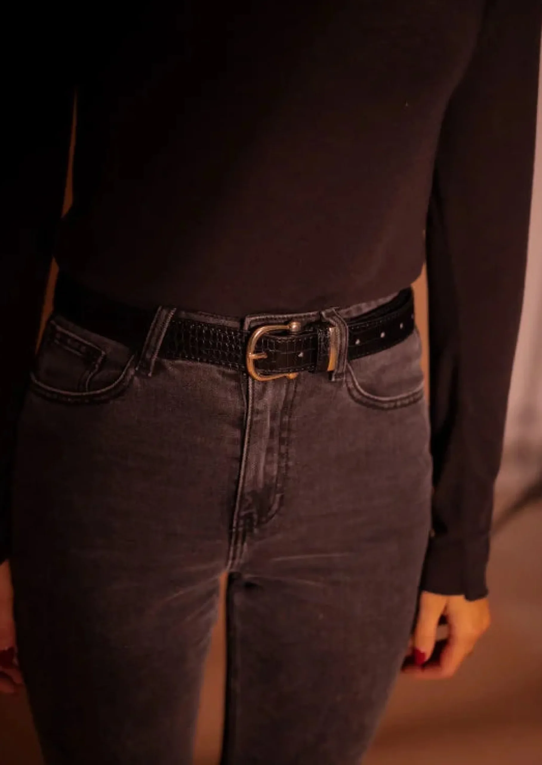 Discount Ceinture Dota - Noire - Accessoires Easy Clothes Ceintures