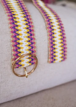Clearance Ceinture Marja rose | Ceinture tressée rose | Prêt-à-porter en ligne | Easy Clothes Ceintures