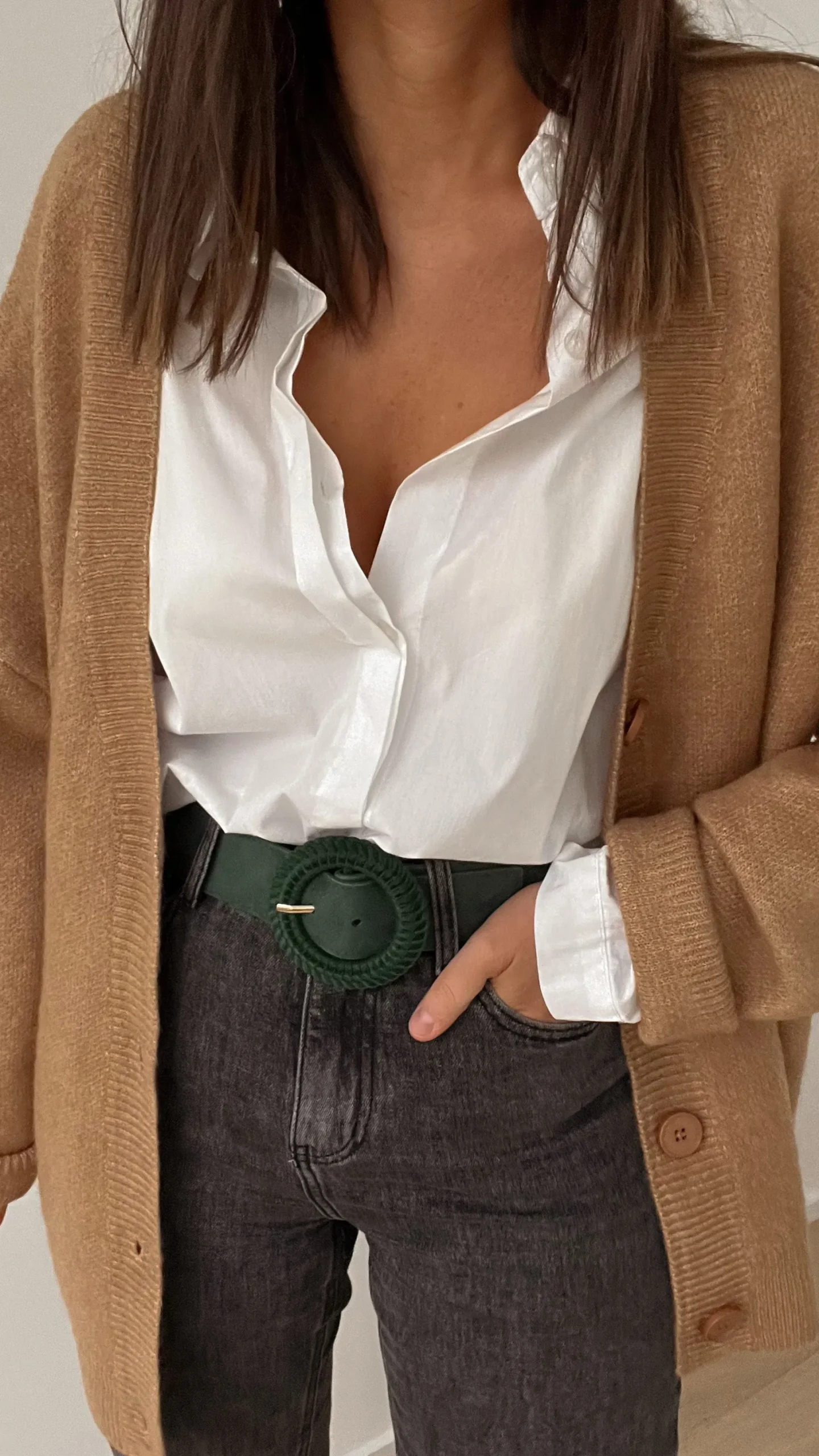 Sale Ceinture Roba - verteEasy Clothes Ceintures