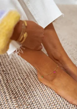 Discount Chaine De Cheville - Delta - Perles Colorées - AjustableEasy Clothes Bracelets