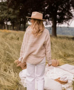 Cheap Chemise Arkie - beige en linEasy Clothes Femme Chemisiers & Blouses