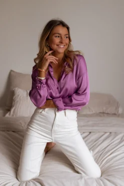 Best Sale Chemise Britte - mauveEasy Clothes Femme Chemisiers & Blouses