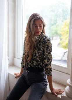 Hot Chemise Elisa - verte et bleueEasy Clothes Femme Chemisiers & Blouses