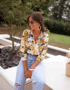 Store Chemise Evana - à motifsEasy Clothes Femme Chemisiers & Blouses