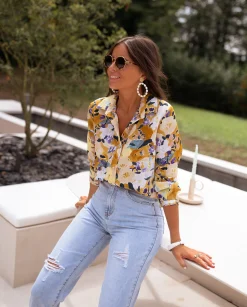 Store Chemise Evana - à motifsEasy Clothes Femme Chemisiers & Blouses