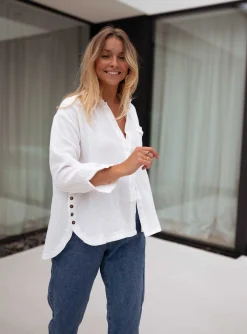 Cheap Chemise Fanny - blancheEasy Clothes Femme Chemisiers & Blouses