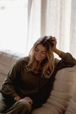 Sale Chemise Larissa - kakiEasy Clothes Femme Chemisiers & Blouses