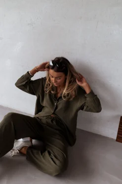 Sale Chemise Larissa - kakiEasy Clothes Femme Chemisiers & Blouses