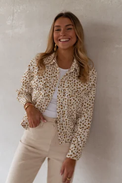 Best Sale Chemise Maelys - écrue à fleursEasy Clothes Femme Chemisiers & Blouses