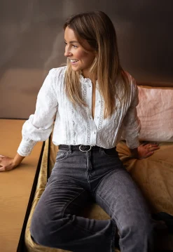 Hot Chemise Pauly - écrue à broderieEasy Clothes Femme Chemisiers & Blouses