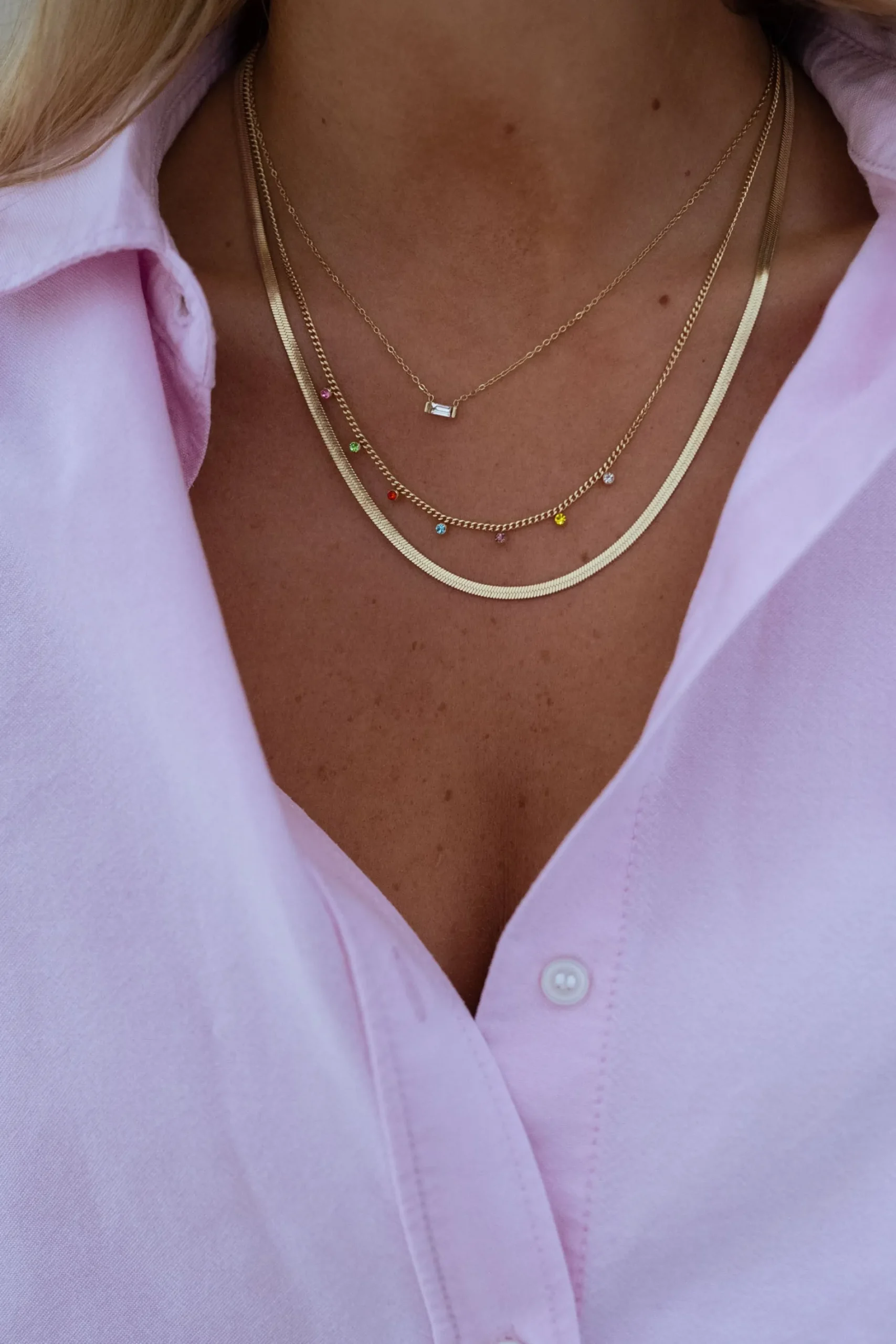 New Collier Corto - doréEasy Clothes Colliers