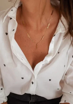 Flash Sale Collier Doré - Alan - Acier Inoxydable - Bijoux Easy Clothes Colliers