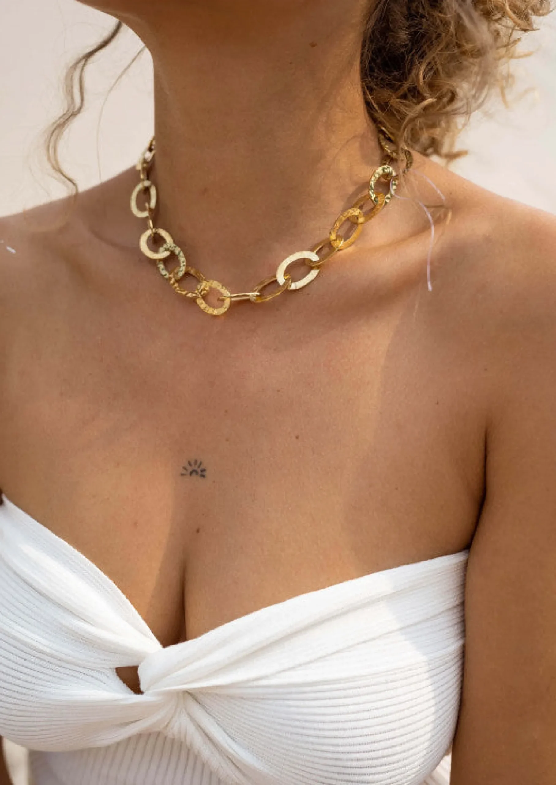 Online Collier Doré - Lopus - Fermeture Ajustable - Bijoux & AccessoiresEasy Clothes Colliers