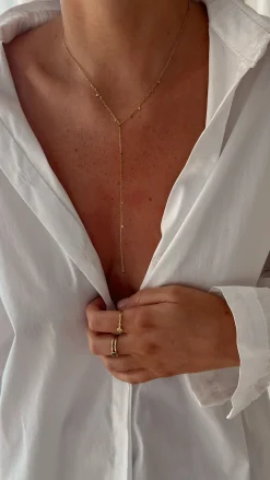 Cheap Collier Eryn argenté | Collier argenté multi-rangs | prêt-à-porter en ligne | Easy Clothes Colliers