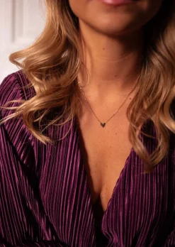 Hot Collier Henri - Doré - Pendentif CoeurEasy Clothes Colliers