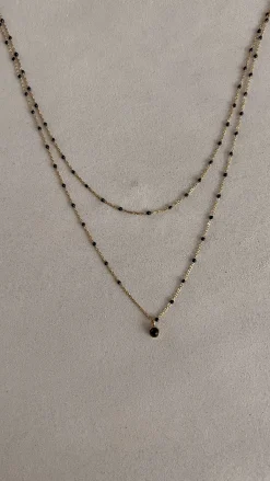 New Collier Luam - noir et doréEasy Clothes Colliers