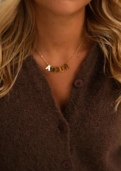 Cheap Collier Maxi - Lettrage AMOUR - Ajustable & InoxydableEasy Clothes Colliers