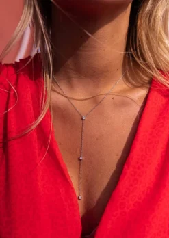 Store Collier Rejou argenté | Collier élégant | Prêt-à-porter en ligne | Easy Clothes Colliers