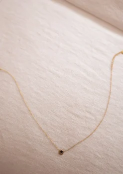 Best Sale Collier Reno Doré - Perle Noire - Bijoux Easy Clothes Colliers