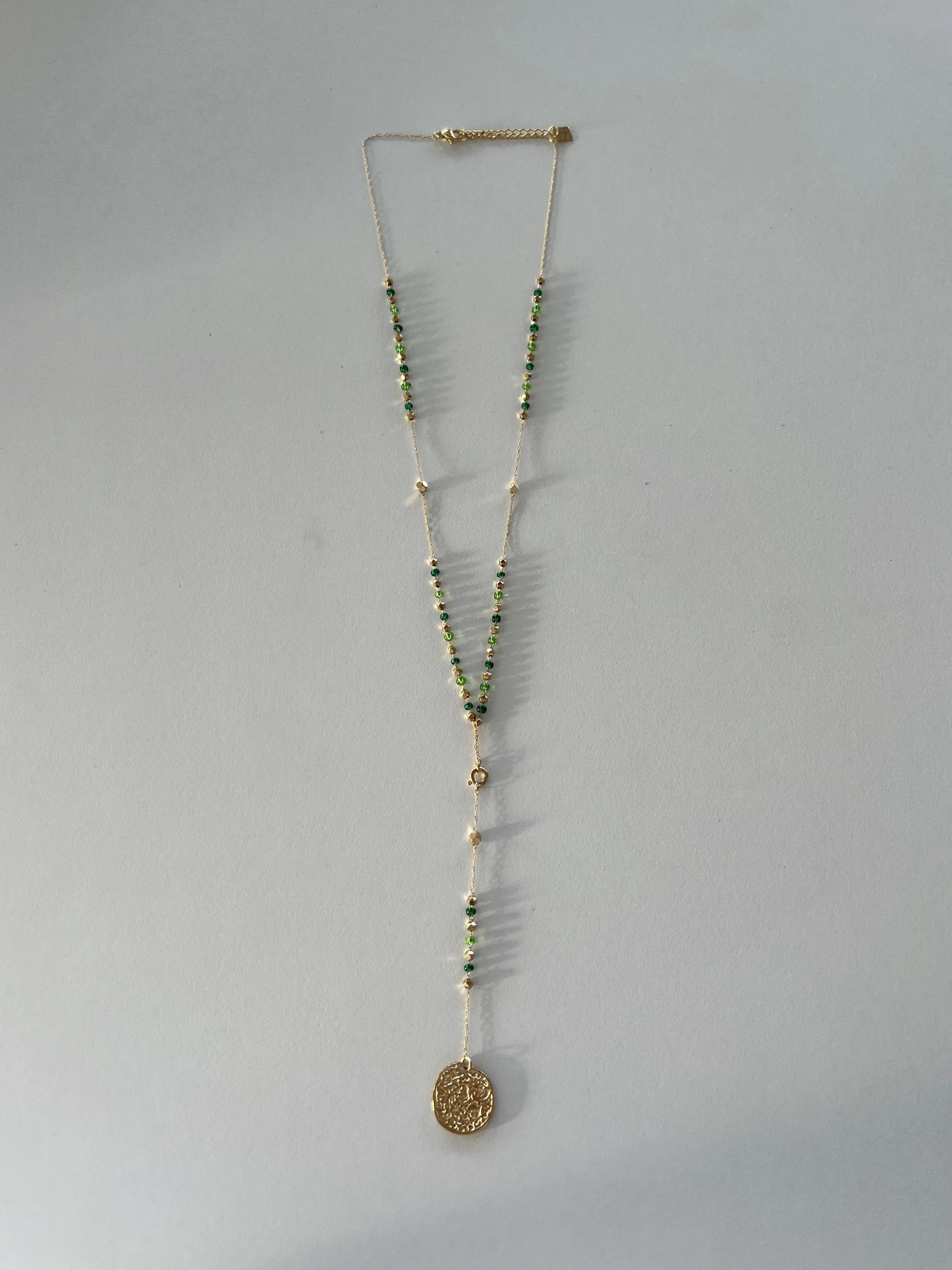 Outlet Collier Sega - doré et vertEasy Clothes Colliers